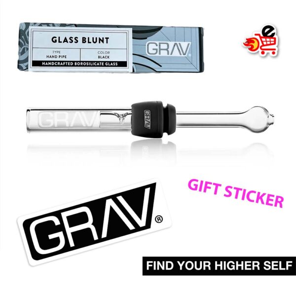 GRAV® Glass Blunt W/ Silicone Grommet - Imagen 16