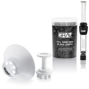 GRAV® Fill Your Own Glass - 7 Joints Pack & Filling System