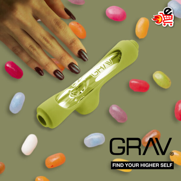 Grav® Mini Steamroller with Silicone Skin - Varios Colores - Imagen 25