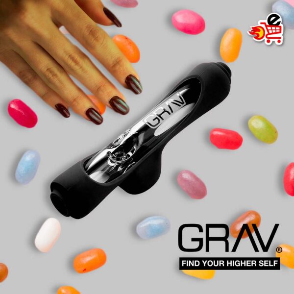 Grav® Mini Steamroller with Silicone Skin - Varios Colores - Imagen 26