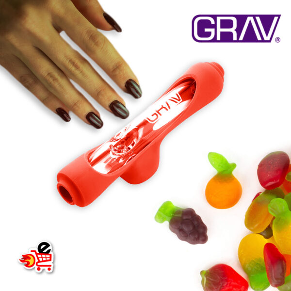 Grav® Mini Steamroller with Silicone Skin - Varios Colores - Imagen 27