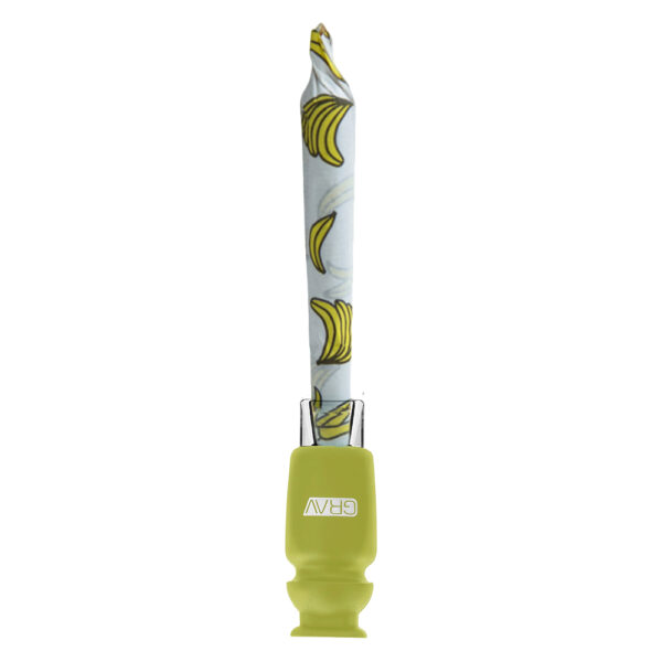 Grav® Silicone Capped Glass - Crutch Filter Tip - Imagen 4