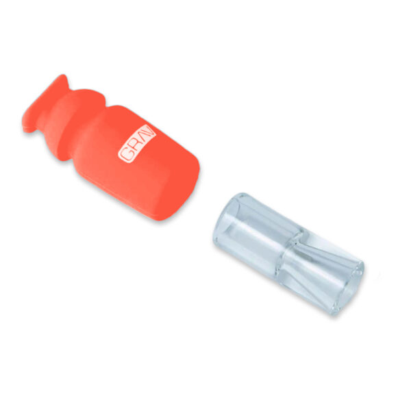 Grav® Silicone Capped Glass - Crutch Filter Tip - Imagen 17