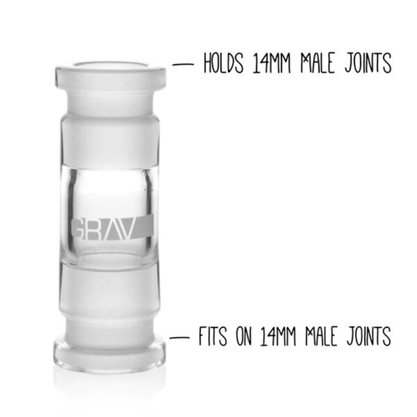 GRAV® Joint Adapter - 14mm Female to 14mm Female - Imagen 3