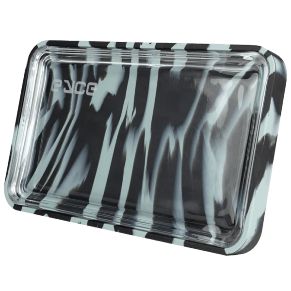 Eyce® Rolling Tray Pro Tek Series Silicon & Glass Para Liar