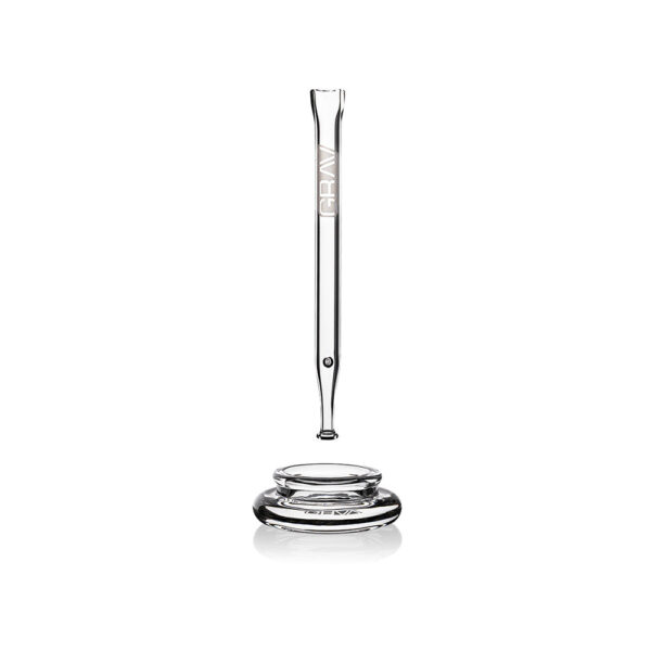 GRAV® Quartz Vape Straw with Dab Dish