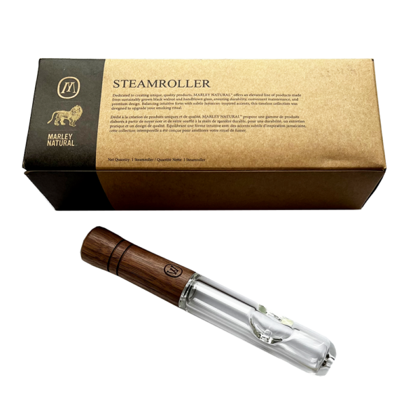 Marley Natural Glass Walnut Steamroller - Imagen 8