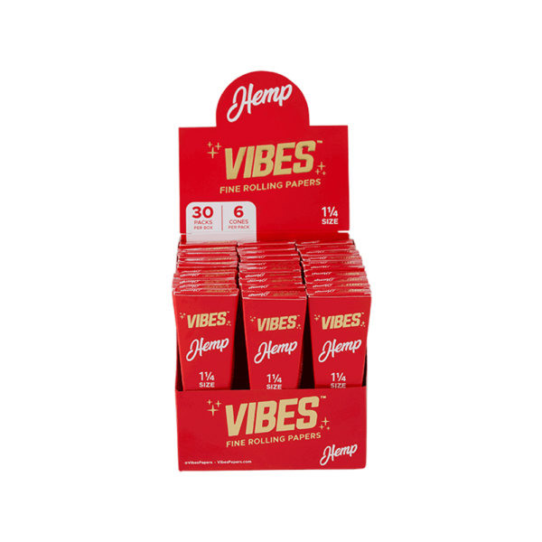 VIBES™ Cones Box - 1.25" - Hemp - Imagen 2