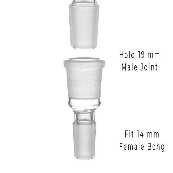 GRAV® Expansion Adapter - 14mm Male to 19mm Female - Imagen 2