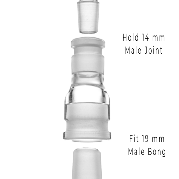 GRAV® Reduction Adapter - 19mm Female to 14mm Female - Imagen 2