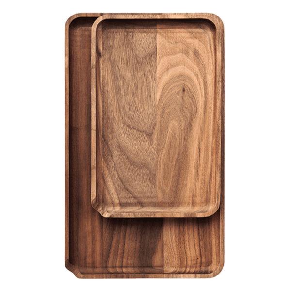 Marley Natural™  Black Walnut Rolling Tray - Large - Imagen 6