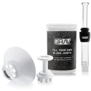 GRAV® Fill Your Own Glass - 7 Joints Pack & Filling System