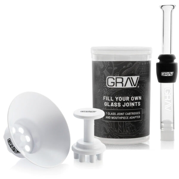 GRAV® Fill Your Own Glass - 7 Joints Pack & Filling System