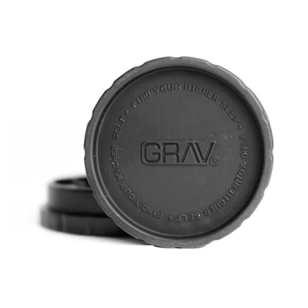 GRAV® HEMP PLASTIC 2-PIECE GRINDER - Imagen 2